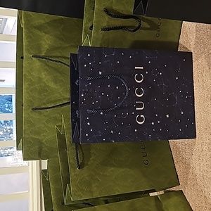 Gucci Store Paper Bags